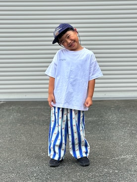 utaさん(キッズ・110cm)の夏コーディネート