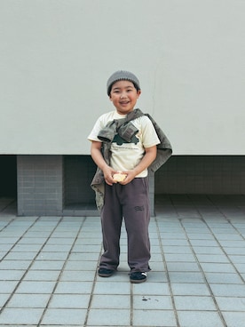 「ZARA KIDSのアイテム」を使った、utaさん（キッズ・110cm）の春コーディネート