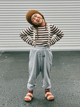 「ZARA KIDSのアイテム」を使った、utaさん（キッズ・120cm）の秋コーディネート