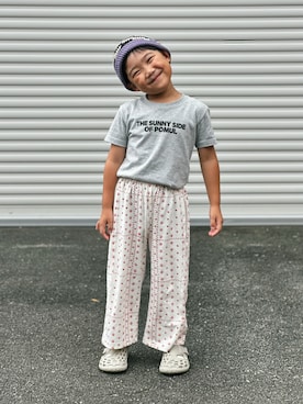 「igor（イゴール）のアイテム」を使った、utaさん（キッズ・110cm）の夏コーディネート