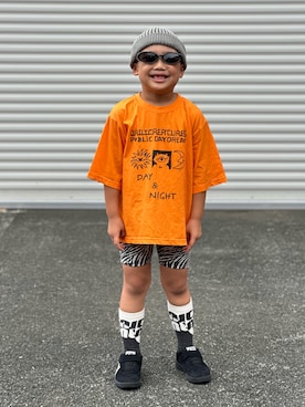 utaさん(キッズ・110cm)の夏コーディネート