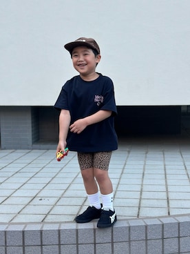 utaさん（キッズ・110cm）の春コーディネート