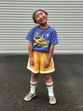 utaさん(キッズ・110cm)の夏コーディネート