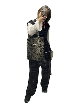 「ZARA（ザラ）のアイテム（ベスト）」を使った、kyon2さん（レディース・150cm）の秋コーディネート