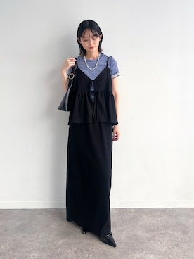 「RANAN（ラナン）のアイテム」を使った、maoさん（レディース・153cm）の夏コーディネート
