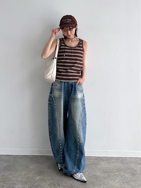 maoさん（レディース・153cm）の夏コーディネート