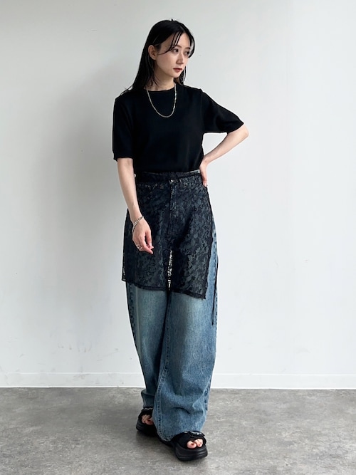 blackmeans セーター　ニット　トップス BLACK MEANS セーター ニット blackemeans ハンドポケット付き
