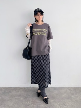 「ミュール」｜maoさん（レディース・153cm）の春コーディネート