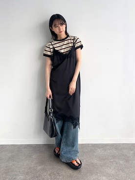「3coins（3coins）のアイテム」を使った、maoさん（レディース・153cm）の夏コーディネート