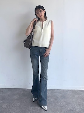 「solleim（ソルレム）のアイテム」を使った、maoさん（骨格ウェーブ・レディース・153cm）の夏コーディネート
