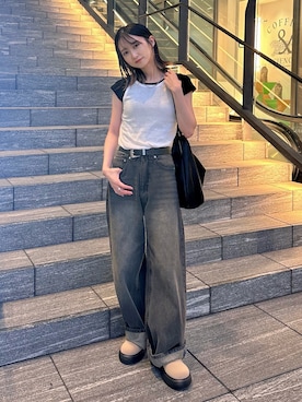 「アイテム（その他シューズ）」を使った、maoさん（レディース・153cm）の秋コーディネート