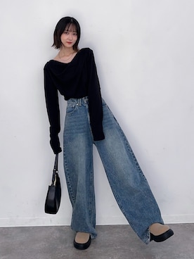 「アイテム（その他シューズ）」を使った、maoさん（レディース・153cm）の秋コーディネート