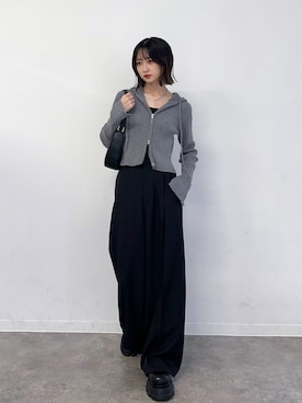 「FREE'S MART（フリーズマート）のアイテム」を使った、maoさん（レディース・153cm）の秋コーディネート