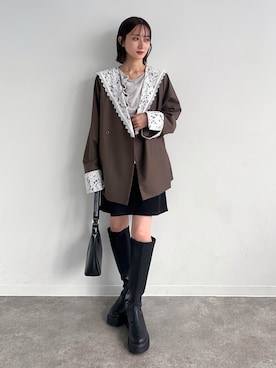 maoさん（レディース・153cm）の秋コーディネート