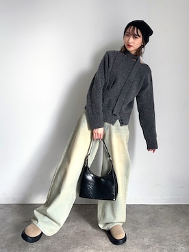 「アイテム（その他シューズ）」を使った、maoさん（レディース・153cm）の秋コーディネート