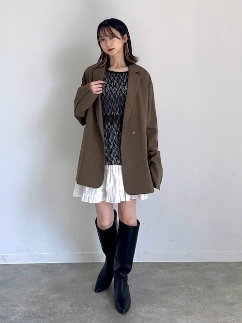 NOGLE/ノグル】オーバーライトテーラードジャケット（テーラード