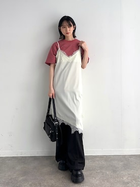 「トレンドコーデ」｜maoさん（レディース・153cm）の春コーディネート