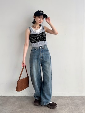 maoさん（レディース・153cm）の春コーディネート