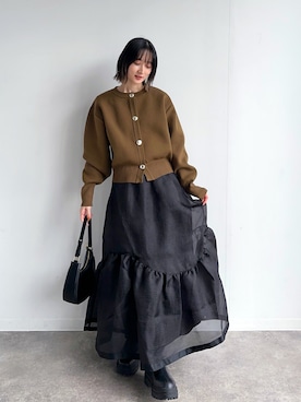 maoさん(レディース・153cm)の冬コーディネート