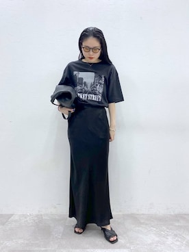 「STERNBERG（スタンバーグ）のアイテム」を使った、Sakinaさん（レディース・162cm）の冬コーディネート