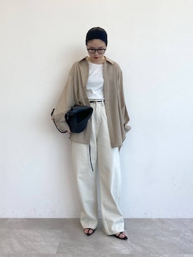 「STERNBERG（スタンバーグ）のアイテム」を使った、Sakinaさん（レディース・162cm）の冬コーディネート