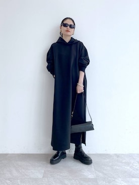 「STERNBERG（スタンバーグ）のアイテム（ワンピース/ドレス）」を使った、Sakinaさん（レディース・162cm）の夏コーディネート