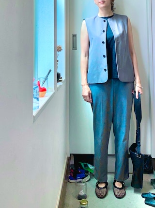 ENFOLD（エンフォルド）の「バックウォームクロス ゴムジョッパーズ