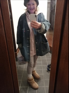 ゆみこさん（レディース・149cm）の冬コーディネート