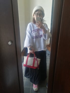 「IENA（イエナ）のアイテム」を使った、ゆみこさん（レディース・149cm）の春コーディネート