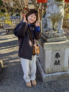 「JOURNAL STANDARD（ジャーナルスタンダード）のアイテム」を使った、ゆみこさん（レディース・149cm）の冬コーディネート