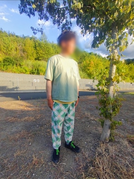 「UNIQLO（ユニクロ）のアイテム（Tシャツ/カットソー）」を使った、tatchi-さん（メンズ・181cm・40代）の夏コーディネート