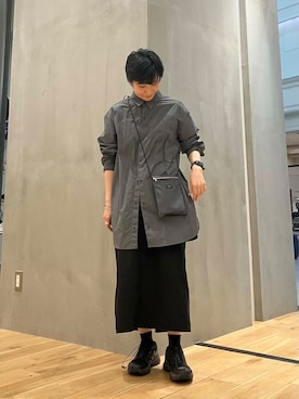 「アイテム（アナログ腕時計）」を使った、よねむらあやさん（レディース・150cm）の秋コーディネート
