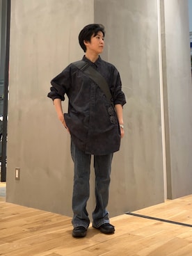 「アイテム（腕時計）」を使った、よねむらあやさん（レディース・150cm）の夏コーディネート