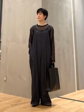「アイテム（腕時計）」を使った、よねむらあやさん（レディース・150cm）の夏コーディネート