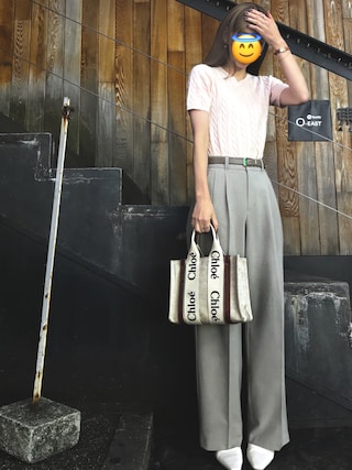 Chloe（クロエ）の「WOODY / MEDIUM TOTE BAG ミディアムトートバッグ