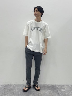 たかひろさん（メンズ・179cm）の夏コーディネート