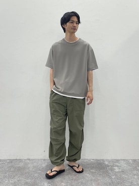 たかひろさん（メンズ・179cm）の夏コーディネート