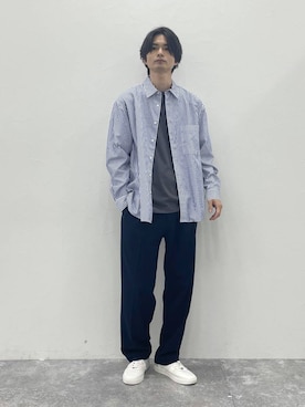 「アイテム（シャツ/ブラウス）」を使った、たかひろさん（メンズ・179cm・30代）の夏コーディネート