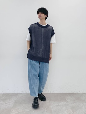 「STERNBERG（スタンバーグ）のアイテム」を使った、たかひろさん（メンズ・179cm）の冬コーディネート