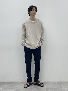 たかひろさん（メンズ・179cm）の夏コーディネート