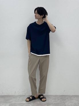 たかひろさん（メンズ・179cm）の夏コーディネート