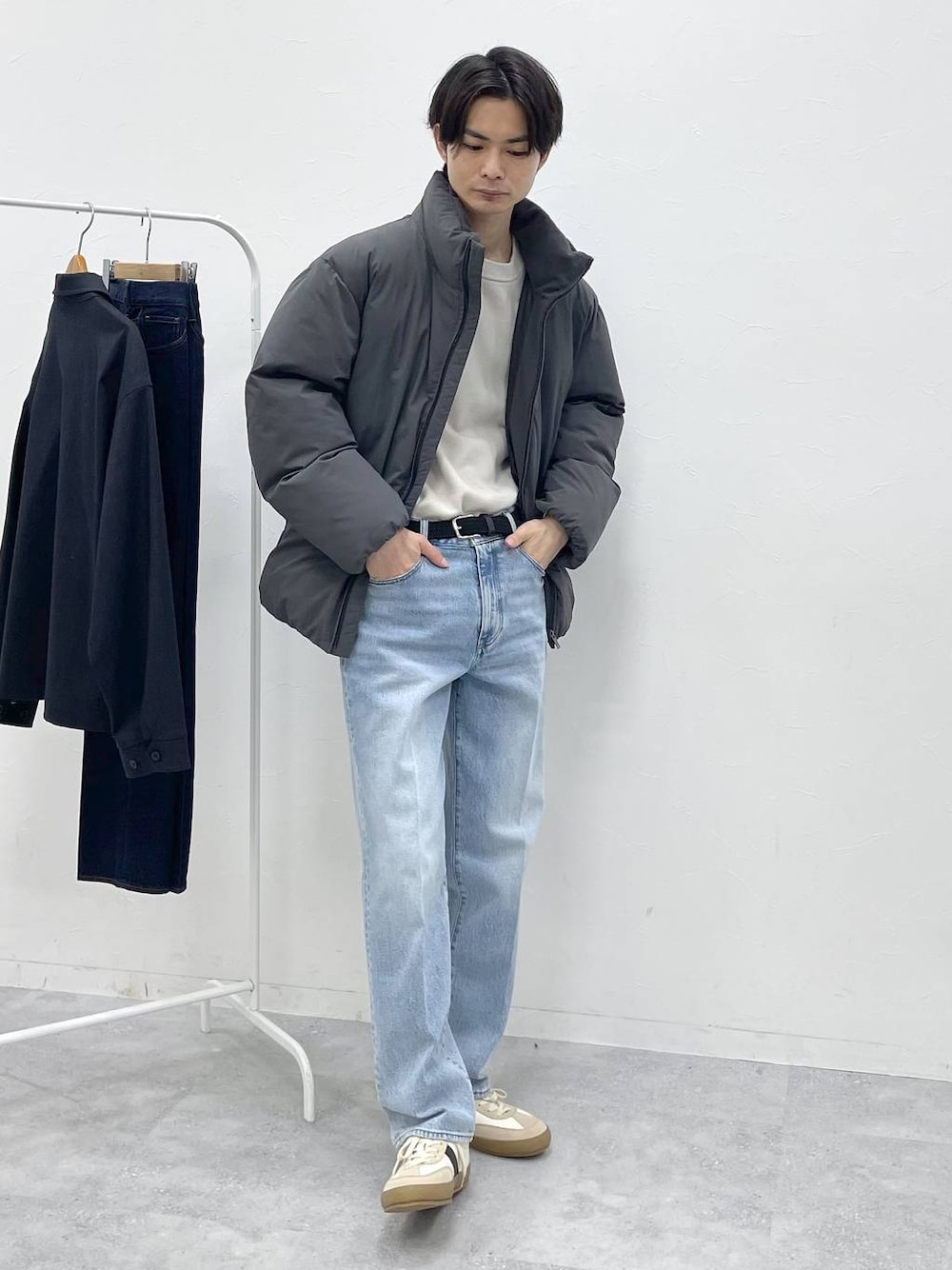 メルティクルーネックプルオーバー/116346を使った人気ファッション