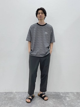 たかひろさん（メンズ・179cm）の夏コーディネート