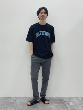 たかひろさん（メンズ・179cm）の夏コーディネート