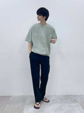 たかひろさん（メンズ・179cm）の夏コーディネート