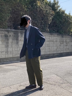 kouさんの（R&D.M.Co OLDMAN’S TAILOR | オールドマンズテイラー）を使ったコーディネート