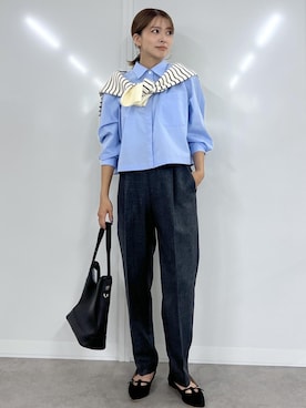 「ツイード」｜wanchanさん（レディース・160cm）の秋コーディネート