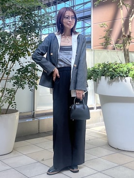 「ROPE' PICNIC（ロペピクニック）のアイテム」を使った、wanchanさん（レディース・160cm）の秋コーディネート