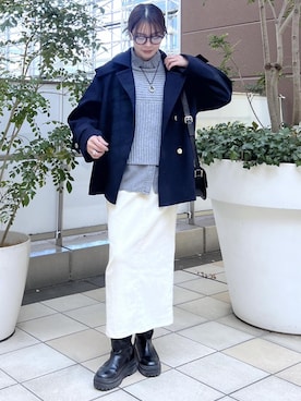 wanchanさん（レディース・160cm）の冬コーディネート