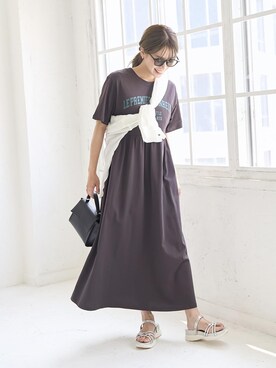 wanchanさん(レディース・160cm)の夏コーディネート